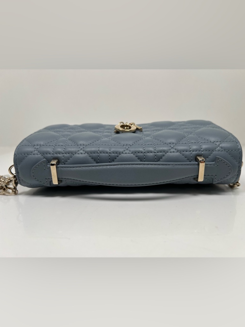 My Dior Mini Bag Cloud Blue Cannage Lambskin - Picture 9 of 15